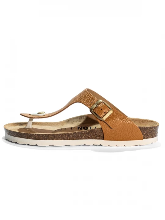 Foto van product Bayton Teenslipper 'Mercure' bruin