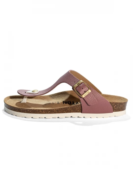 Foto van product Bayton Teenslipper 'Mercure' donkerbeige