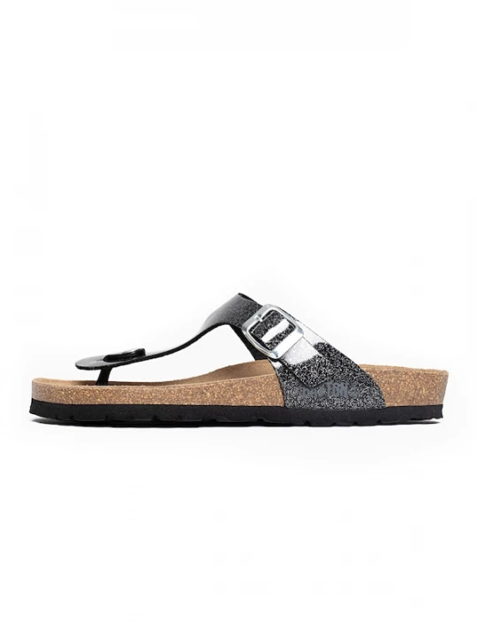 Foto van product Bayton Teenslipper 'Mercure' donkergrijs