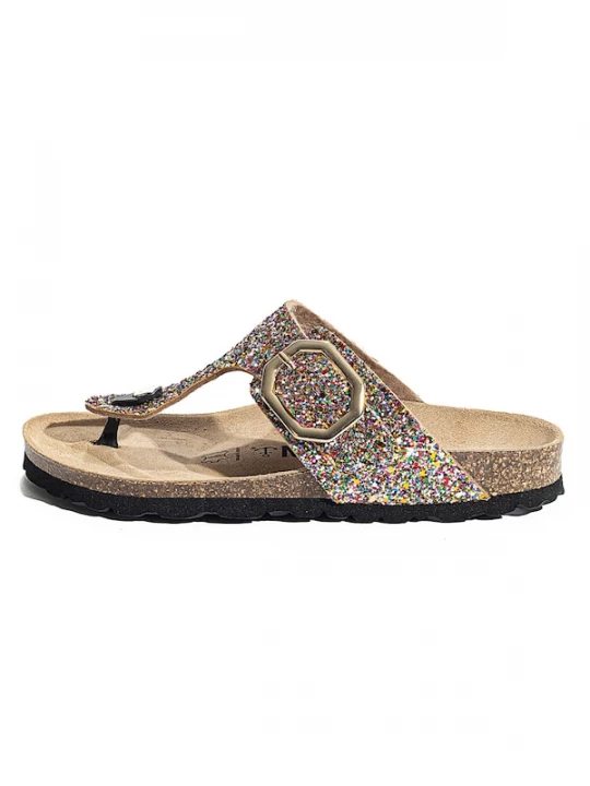 Foto van product Bayton Teenslipper 'Mercure' gemengde kleuren