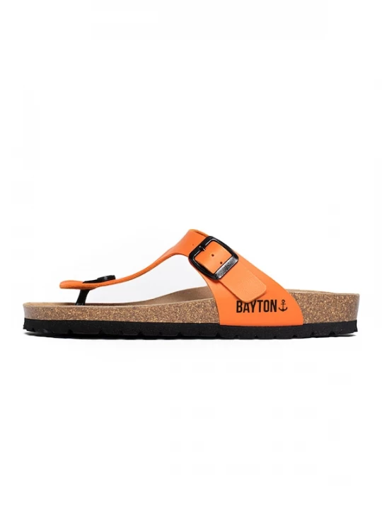 Foto van product Bayton Teenslipper 'Mercure' oranje / zwart