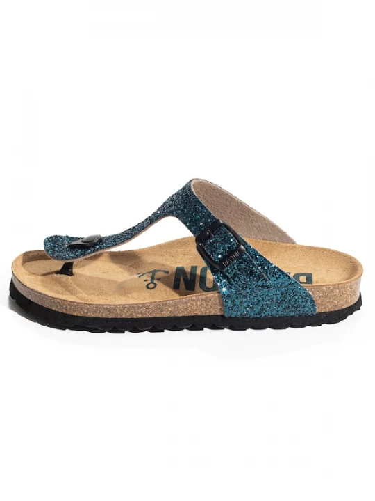 Foto van product Bayton Teenslipper 'Mercure' petrol