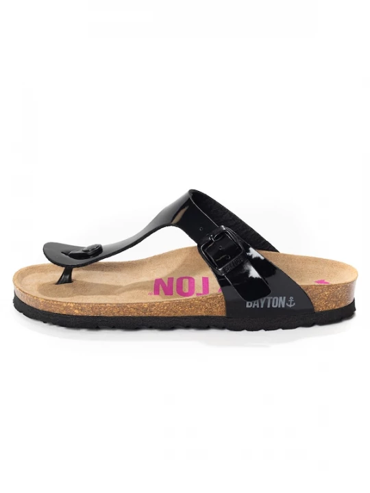 Foto van product Bayton Teenslipper 'MERCURE' zwart