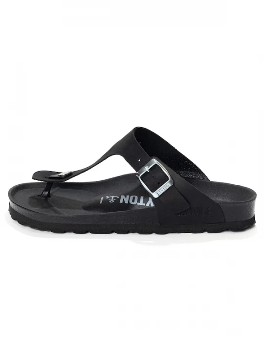 Foto van product Bayton Teenslipper 'MERCURE' zwart