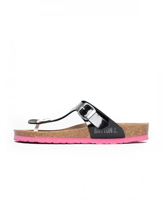 Foto van product Bayton Teenslipper 'Mercure' zwart