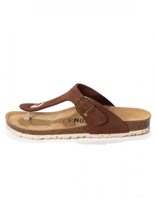 Foto van product Bayton Teenslippers 'Mercure' bruin