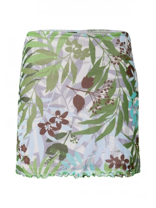 Foto van product BDG Urban Outfitters Rok blauw / groen / lila / wit