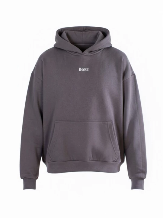 Foto van product Be52 Oversized trui 'Heavy' grijs