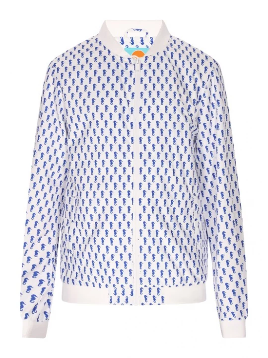 Foto van product beach budz Tussenjas blauw / wit