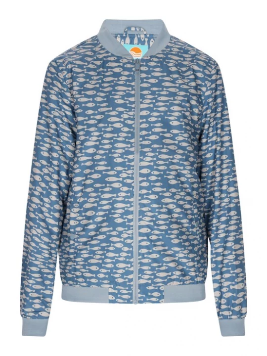 Foto van product beach budz Tussenjas blauw / wolwit