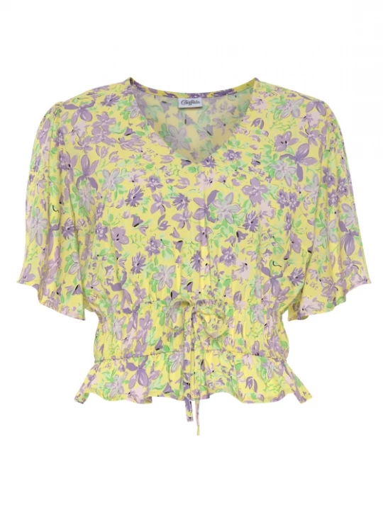 Foto van product BEACH TIME Blouse gemengde kleuren