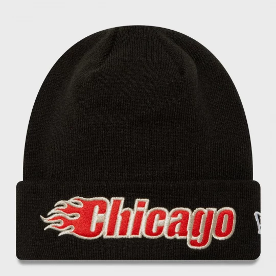 Foto van product Beanie Metallic NBA Chicago Bulls New Era zwart