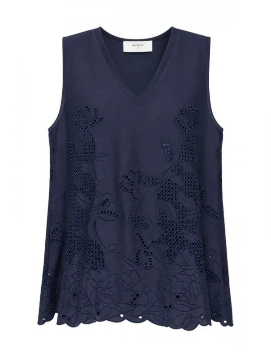 Foto van product Beatrice .b Top donkerblauw Beatrice B
