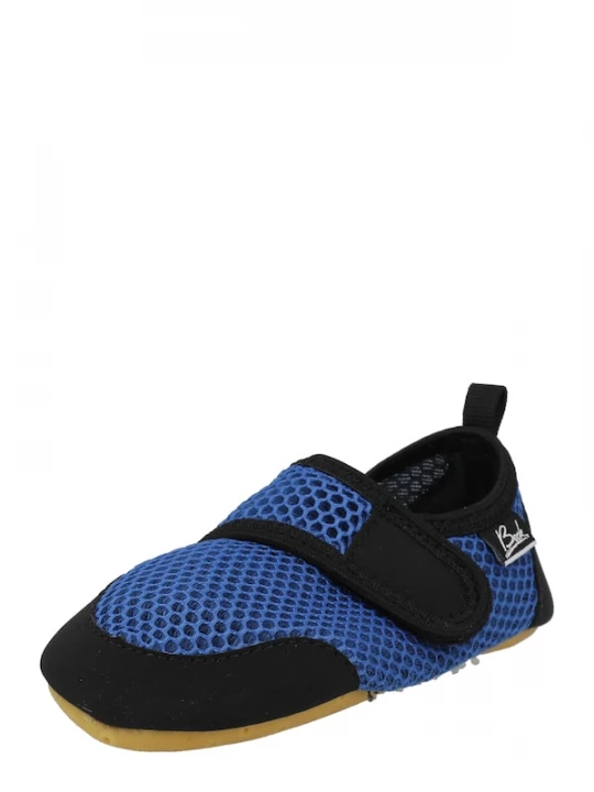 Foto van product BECK Huisschoenen 'Buddy' blauw / zwart / wit