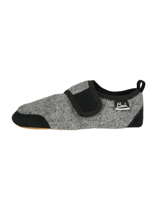 Foto van product BECK Huisschoenen grijs gemêleerd / zwart