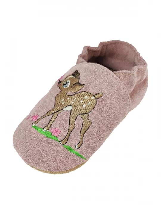 Foto van product BECK Huisschoenen grijs / groen / rosa