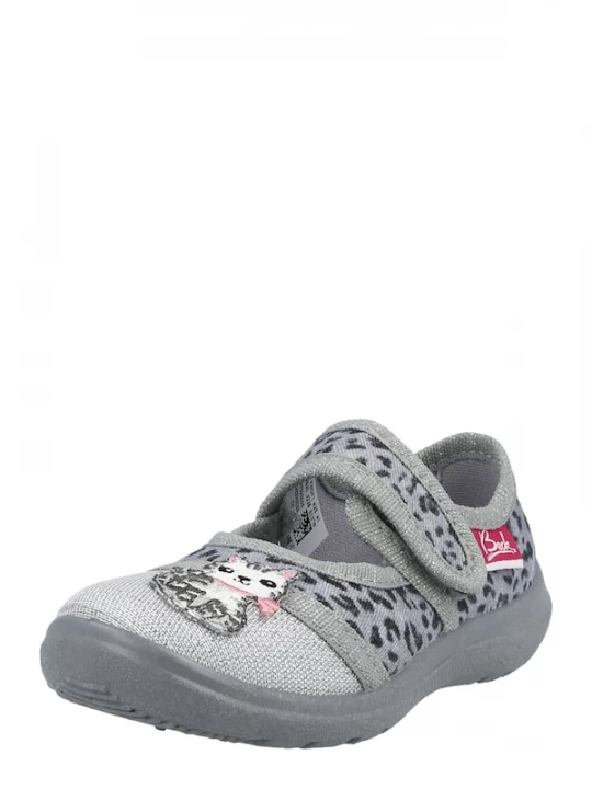 Foto van product BECK Huisschoenen 'MIEZEKATZE' grijs / gemengde kleuren