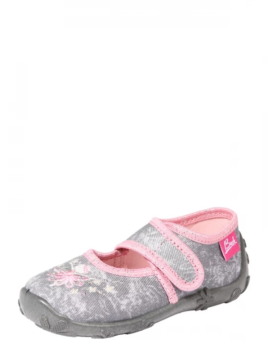 Foto van product BECK Huisschoenen 'Tänzerin' grijs / pink / wit