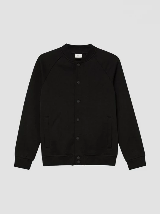 Foto van product Behaaglijke sweat blouson s.Oliver zwart