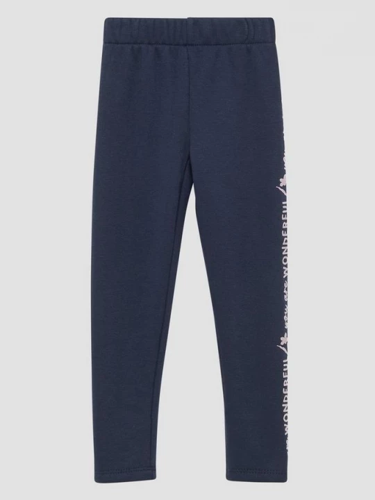 Foto van product Behaaglijke thermische fleece legging met glitterprint s.Oliver blauw