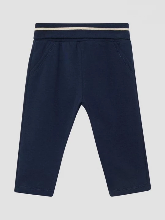 Foto van product Behaaglijke unisex joggingbroek met omgeslagen tailleband s.Oliver blauw