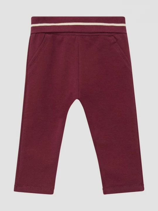 Foto van product Behaaglijke unisex joggingbroek met omgeslagen tailleband s.Oliver rood