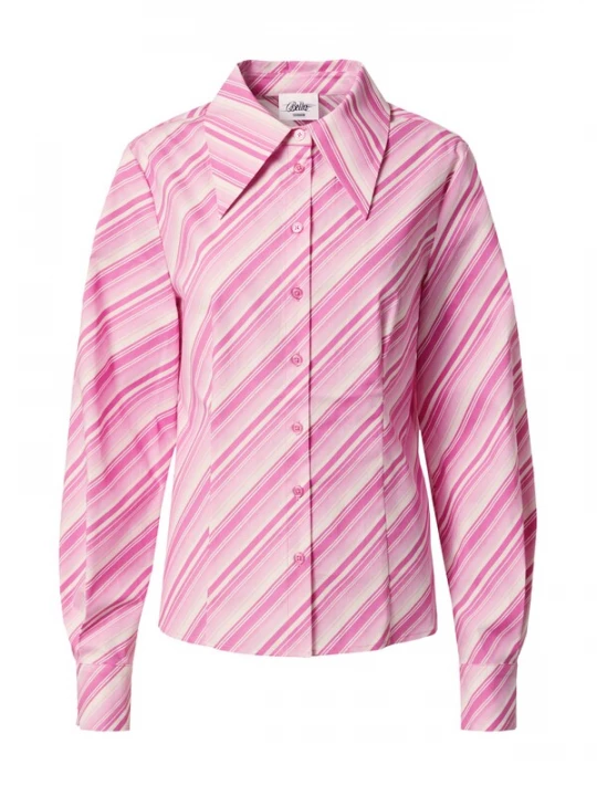 Foto van product Bella x ABOUT YOU Blouse 'Fenja' pink / rosa / wit