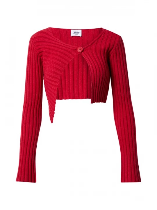 Foto van product Bella x ABOUT YOU Gebreid vest 'Lena' rood
