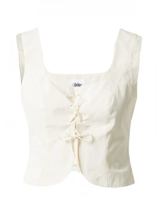 Foto van product Bella x ABOUT YOU Top 'Giselle' wit