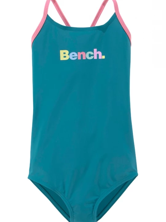 Foto van product BENCH Badpak citroengeel / petrol / rosa