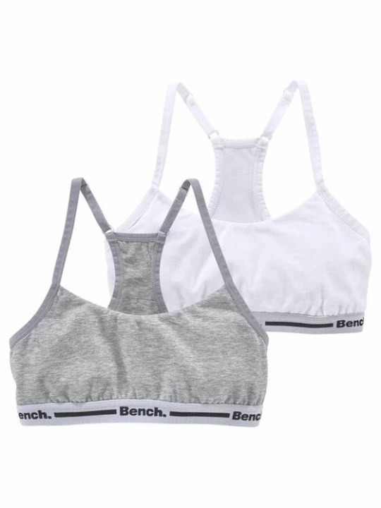 Foto van product BENCH BH grijs gemêleerd / wit