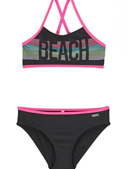 Foto van product BENCH Bikini lichtblauw / geel / pink / zwart