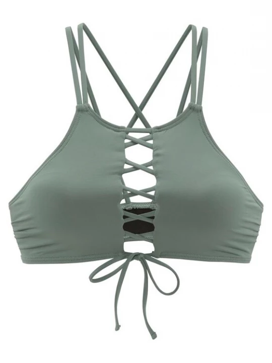 Foto van product BENCH Bikinitop 'Perfect' olijfgroen