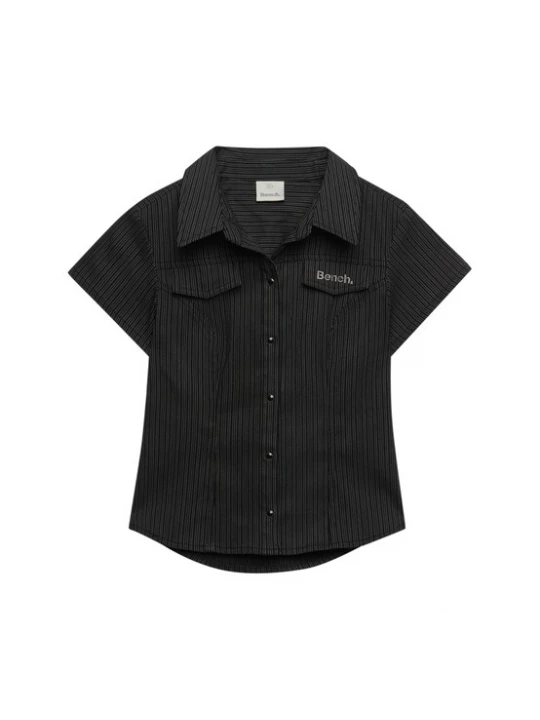 Foto van product BENCH Blouse 'Bench X Superdry&Co' antraciet / grijs gemêleerd