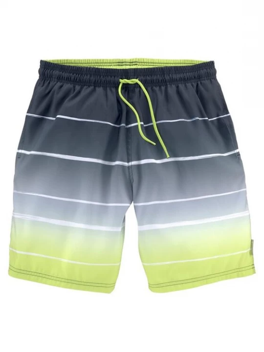 Foto van product BENCH Boardshorts limoen / antraciet / kiwi / wit