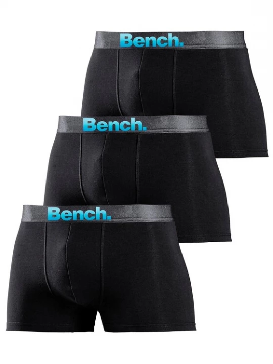 Foto van product BENCH Boxershorts neonblauw / zwart