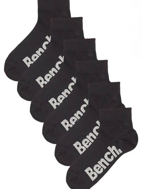 Foto van product BENCH Enkelsokken zwart / wit
