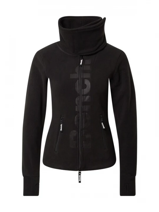 Foto van product BENCH Fleece jas 'Finish' zwart
