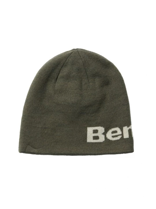 Foto van product BENCH Muts 'Bench X Superdry&Co' ecru / olijfgroen