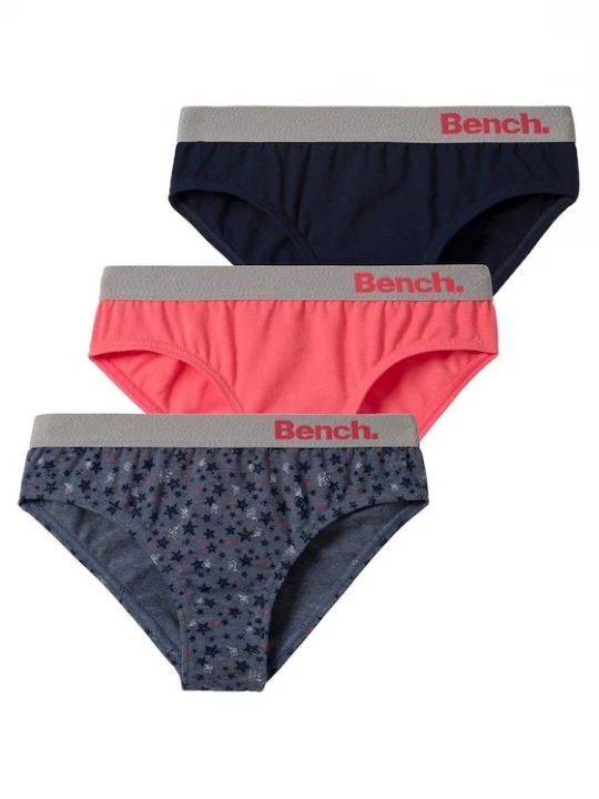 Foto van product BENCH Onderbroek donkerblauw / basaltgrijs / koraal