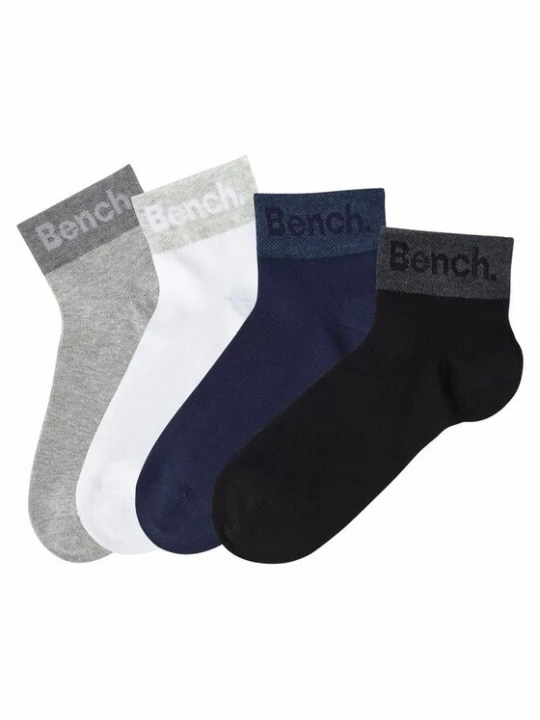 Foto van product BENCH Sokken blauw / lichtgrijs / gemengde kleuren / zwart / wit