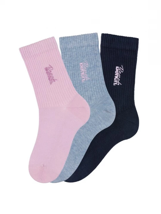 Foto van product BENCH Sokken navy / blauw gemêleerd / lichtroze