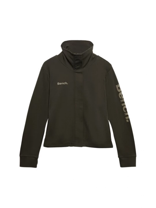 Foto van product BENCH Sweatvest 'Bench x Superdry & Co' beige / olijfgroen