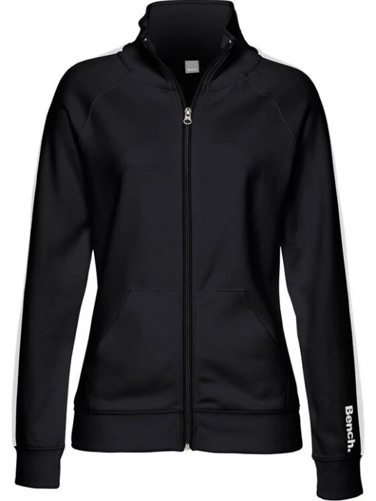 Foto van product BENCH Sweatvest zwart / wit