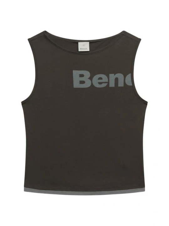 Foto van product BENCH Top 'Bench x Superdry & Co' grijs / olijfgroen