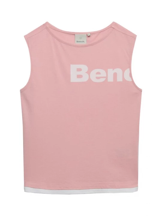 Foto van product BENCH Top 'Bench x Superdry & Co' oudroze / wit