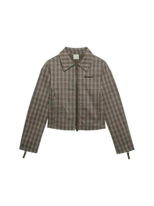 Foto van product BENCH Tussenjas 'Bench X Superdry&Co' bruin / donkerbruin / olijfgroen / wit