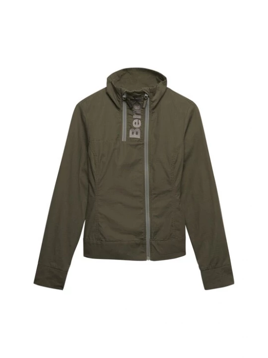 Foto van product BENCH Tussenjas 'Bench X Superdry & Co' grijs / olijfgroen