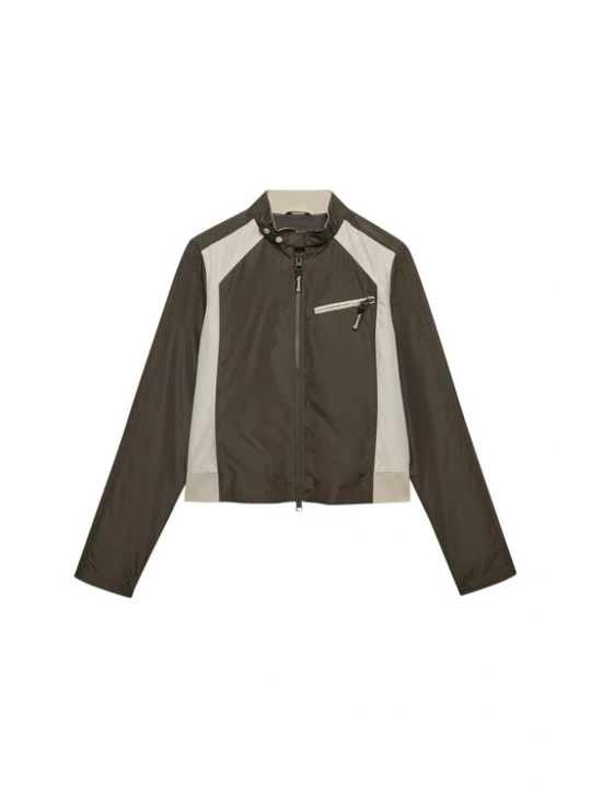 Foto van product BENCH Tussenjas 'Bench X Superdry & Co' olijfgroen / natuurwit