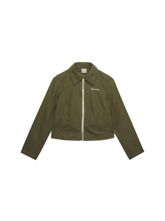 Foto van product BENCH Tussenjas 'Bench x Superdry & Co' olijfgroen / zilver